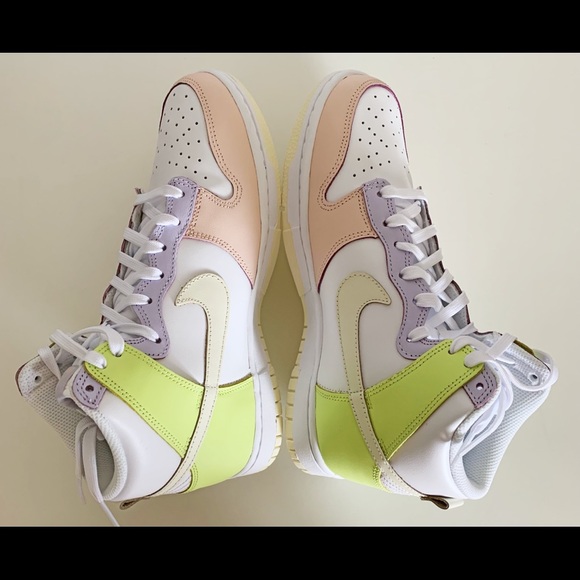 Nike Dunk High Lemon Twist Womens 7.5 NEW - Picture 3 of 8